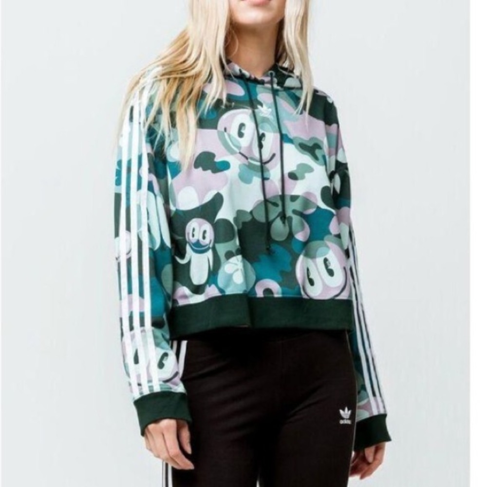 Adidas Hattie Stewart Cropped Hoodie